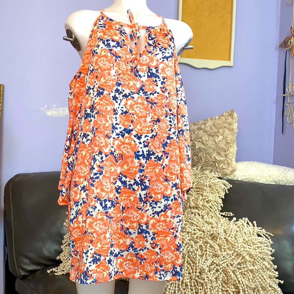 Pearle 88 cold shoulder dress